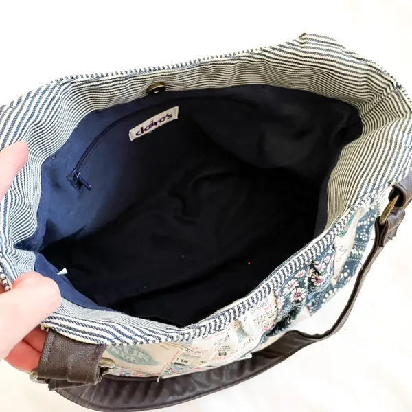 Claire's Vintage Cottagecore Tote Bag - Image 3