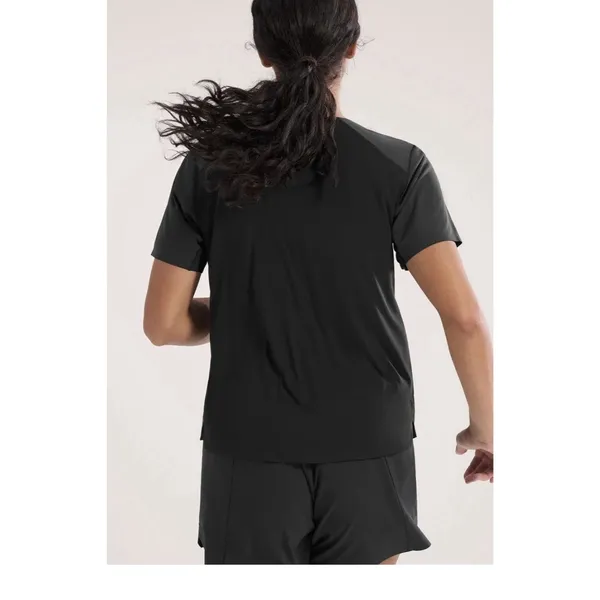 Arc’teryx NORVAN CREW NECK SHIRT SS WOMEN'S - BLACK Size XS Tp - Image 2