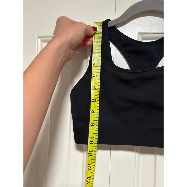 Nike Black Racerback Sports Bra S - Image 3