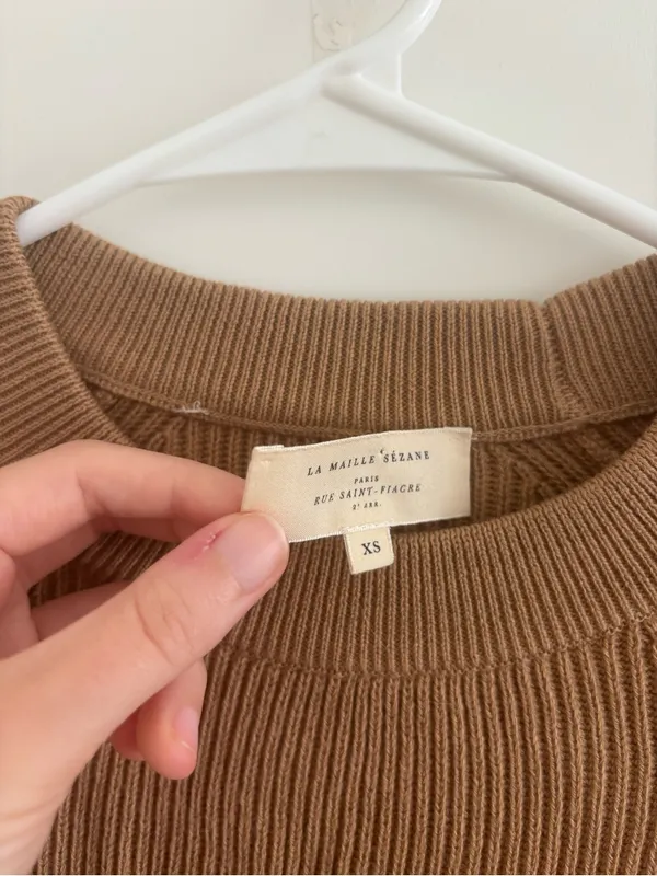 Sézane La Maille Wool Sweater - Image 3