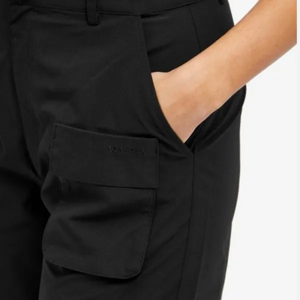 adanola cargo multi pocket trouser black pants size S CL2 - Image 2