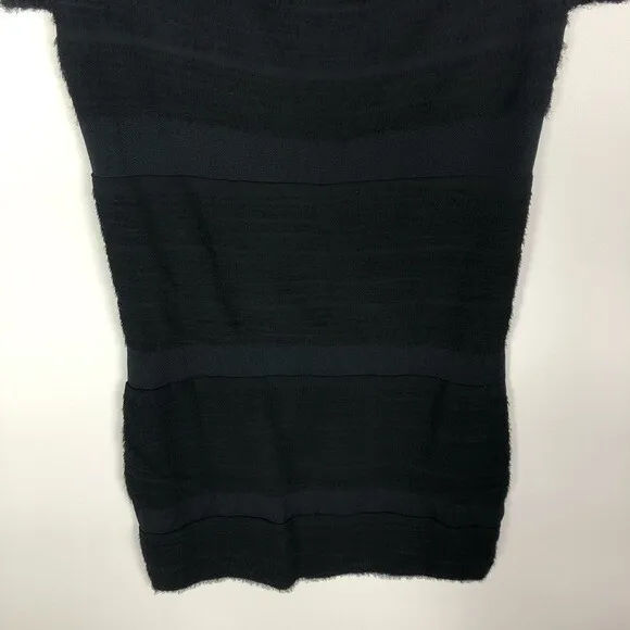 Rag & bone short sleeve silk black dress women's medium‎ - Image 4