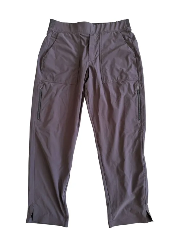 ATHLETA Purple Ankle Active Pants Size 12 - Image 4