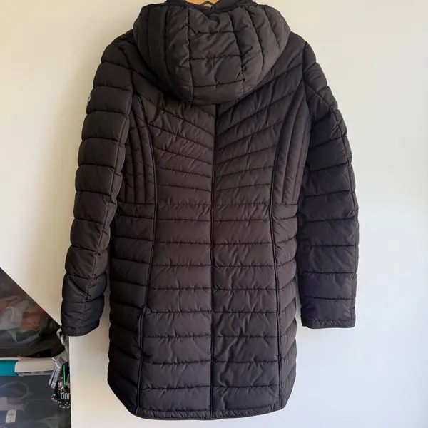 Michael Kors Quilted Hooded Jacket Size Medium - Image 4