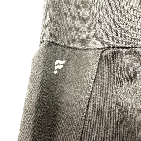 Fabletics size‎ large black leggings ruched side legs - Image 4