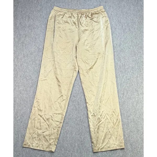 Vintage Christian Dior Pajama Set Women L Gold Luxury Old Money Loungewear Fair - Image 6