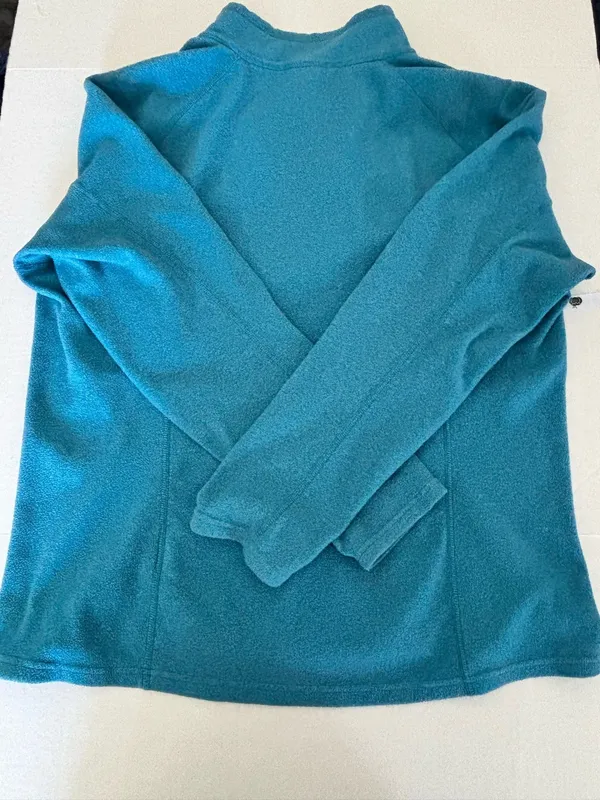 The North Face Teal Quarter Zip Fleece Pullover Women’s XL Cozy Outdoor Jacket - Image 2