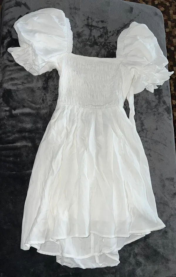 Princess Polly Dani Mini Dress in White - Image 9