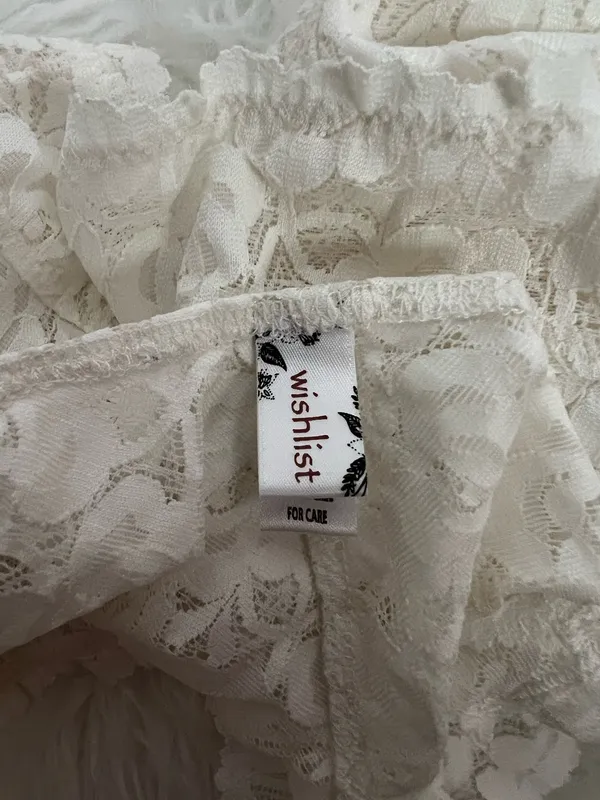 Wishlist White Bralette - Image 3