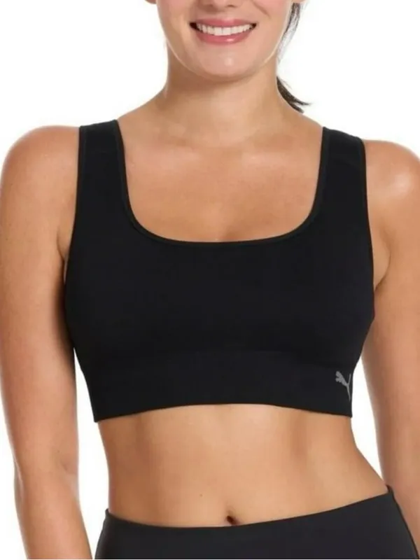 Set of 4/ PUMA Women's Performance 2-Pack Seamless Sports Bras total 4 bras - Image 4