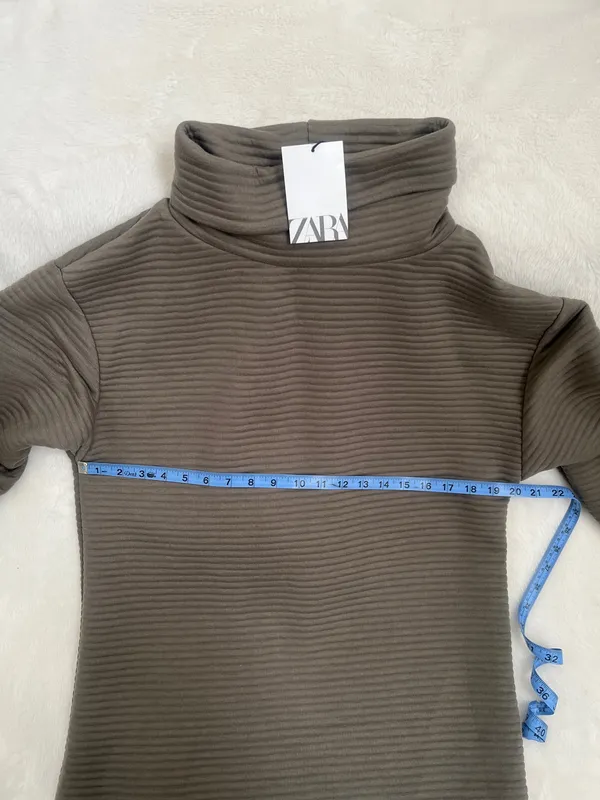ZARA Women’s Ribbed Sweater Turtleneck - Image 5