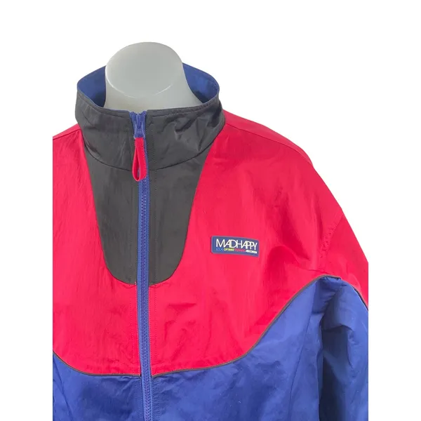 NEW Madhappy LORA Color Block Long Sleeve Warm Up Windbreaker Coat Jacket Size S - Image 2