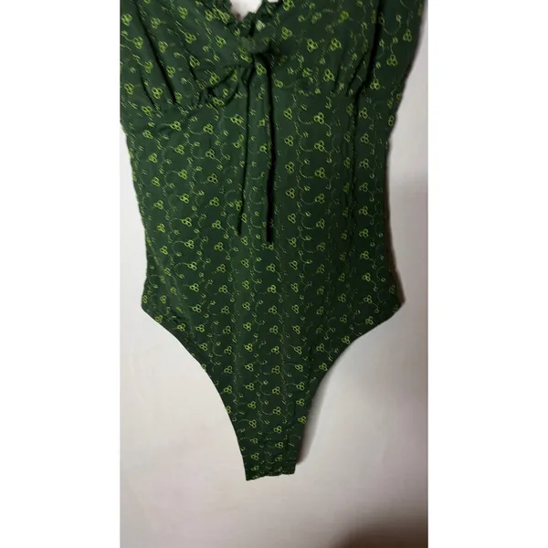 Alpine Butterfly Swim Green Elle One-Piece sz S - Image 9
