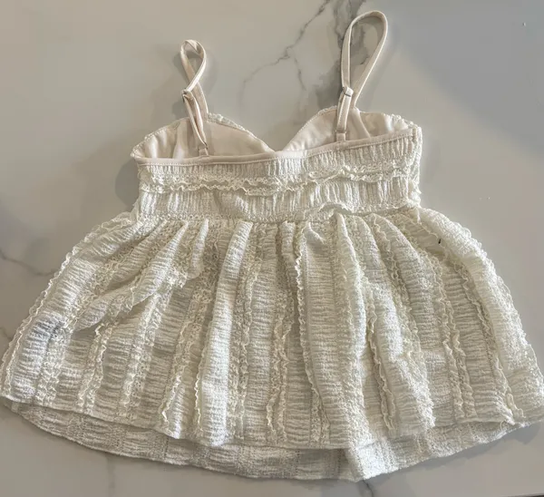 Babydoll tank White - Image 3