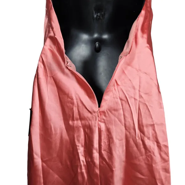 Lulus Beyond Classy Pink Satin Halter Mini Dress CTD208071 Womens Size Small - Image 5