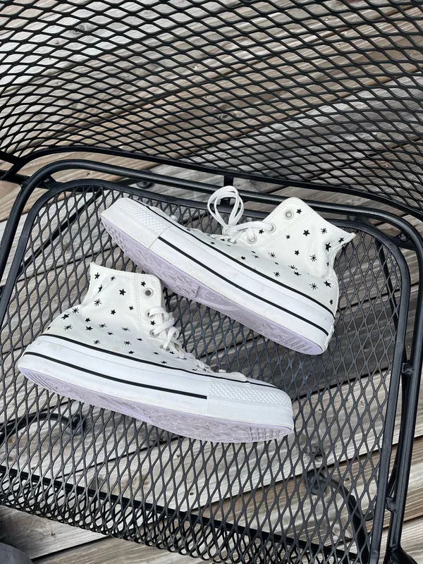 Converse Chuck T crystal star shoes - Image 3