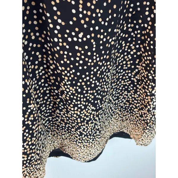 Valerie Stevens Separates Black Polka Dot Gradient Maxi‎ Skirt Petite - Image 3