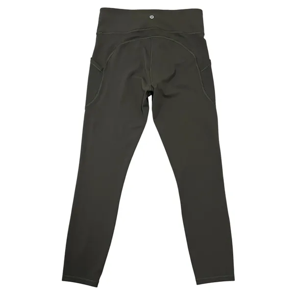 Lululemon Invigorate High Rise Tight 25” Leggings In Dark Olive Women’s Size 10 - Image 7