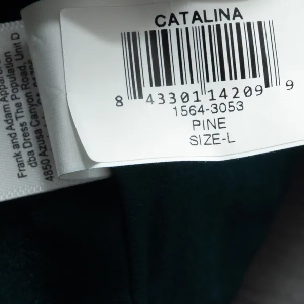 Dress the‎ Population - Catalina Crepe V-Neck Sleeveless A-Line Dress - Image 7