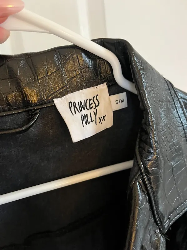 Princess Polly Leather Jacket - Image 2