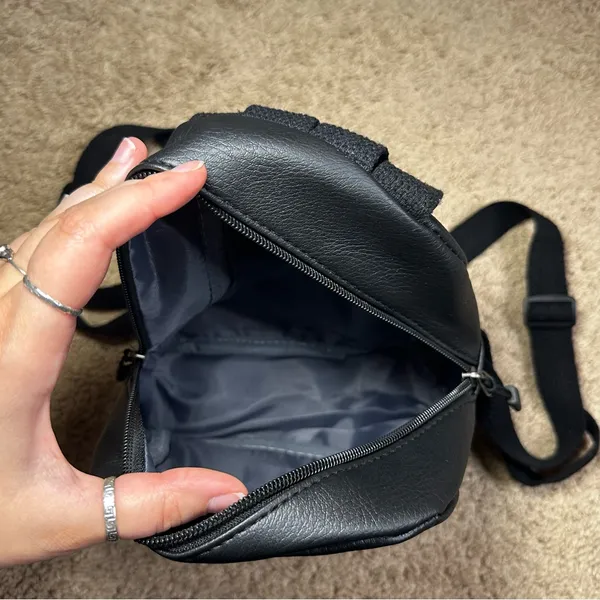 Dolls Kill Faux Leather Mini Backpack - Image 3