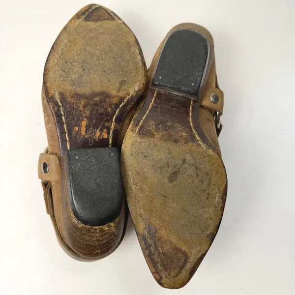 Vintage Guess Harness Boots Women‎ 6.5 Western Moto Leather Georges Marciano 90s - Image 7