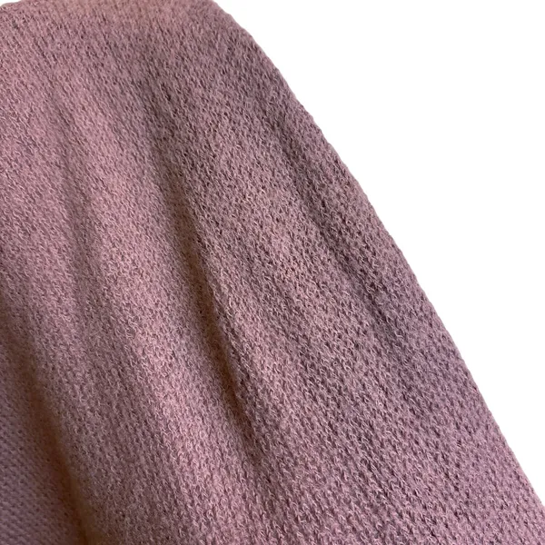 Anthropologie Eri+Ali Pink Knit V-neck Midi Long Sleeve Boho Sweater Dress Sz M - Image 7
