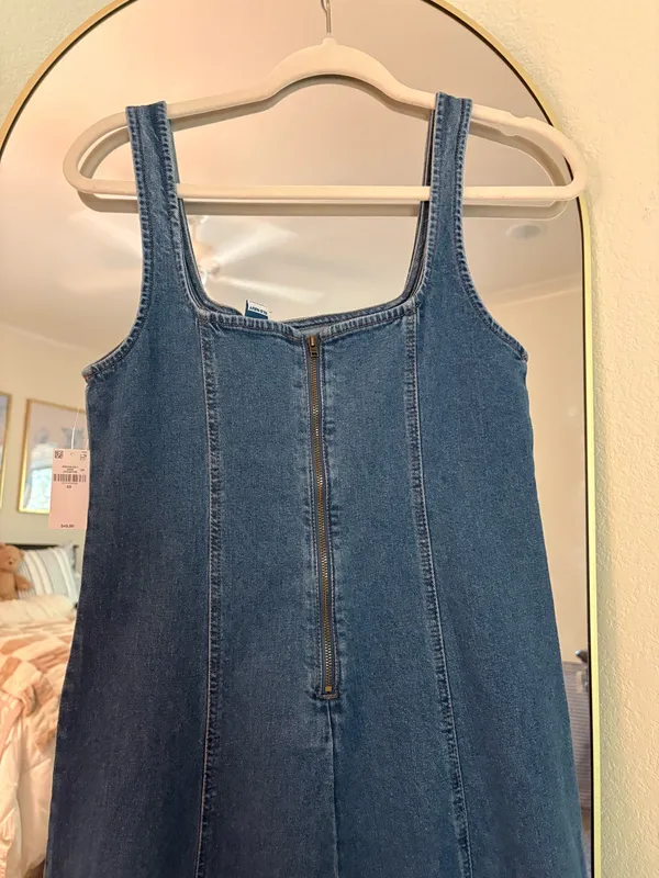 Old Navy Denim Dress Long - Image 2