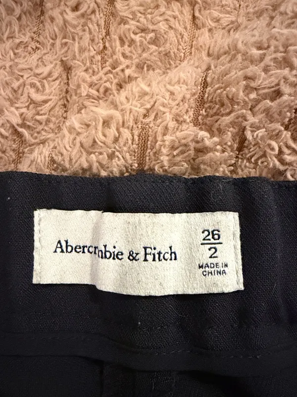 Abercrombie and fitch A&F Sloane Tailored Pant black - Image 6