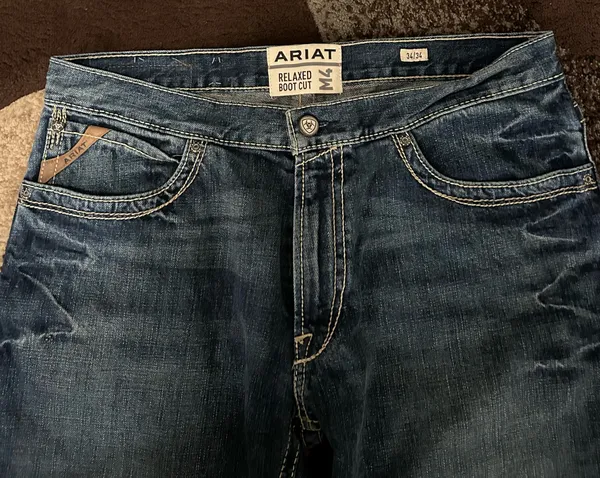 Men’s Ariat Jeans Relaxed Bootcut - Image 3