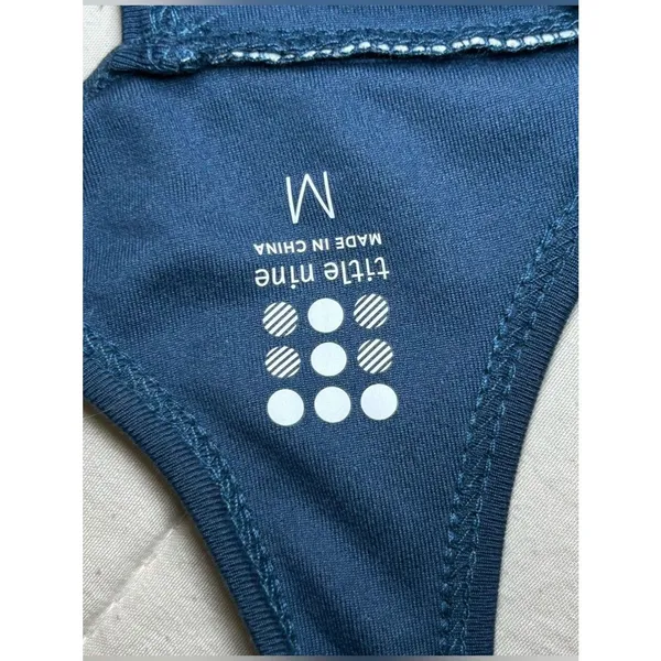 Title Nine Connelly Blue Activewear Dress With Pockets Women’s Size Medium - Image 7