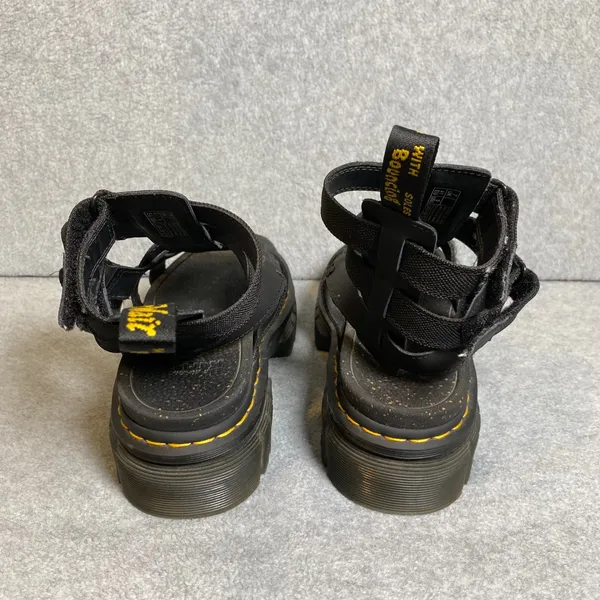 Doc Martens Ricki Gladiator Sandals Women 9 Black‎ Platform Webbing Strap EUC - Image 5