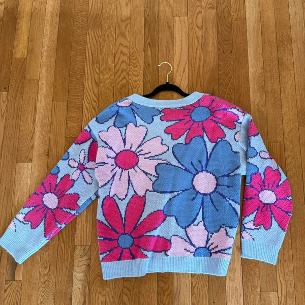 Flower Cardigan Multi Size XS - Image 4