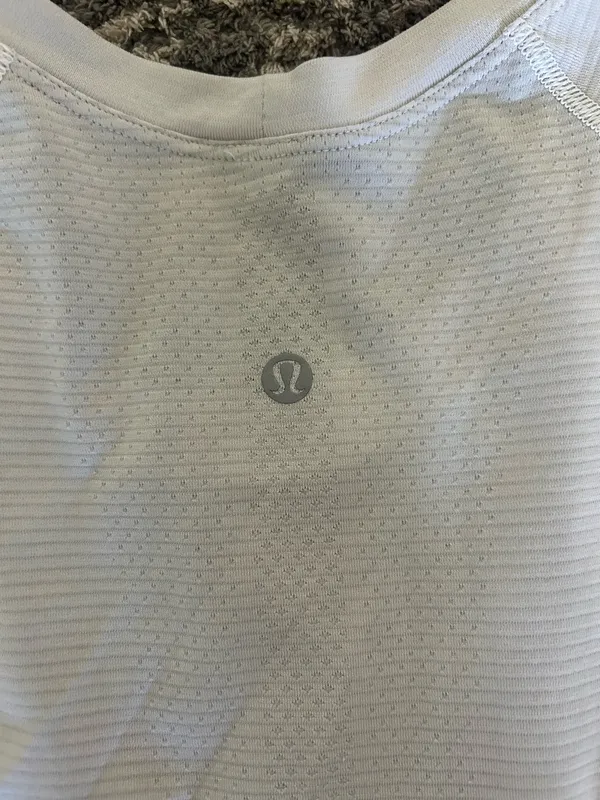 White Lululemon Swiftly Tech Short Sleeve - Image 4