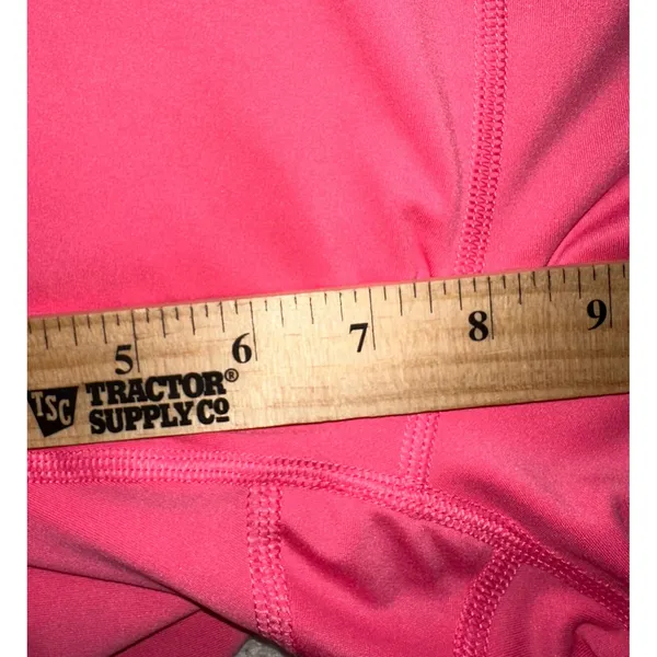 Athletic Works Biker Shorts Women S Pink Lavender Crossover Waist Bundle‎ 2 pair - Image 9