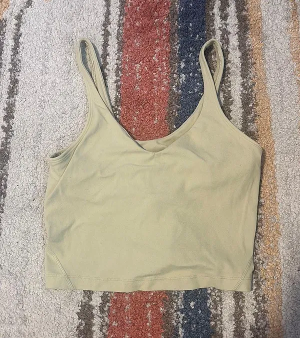 Green Lululemon Align Tank - Image 4