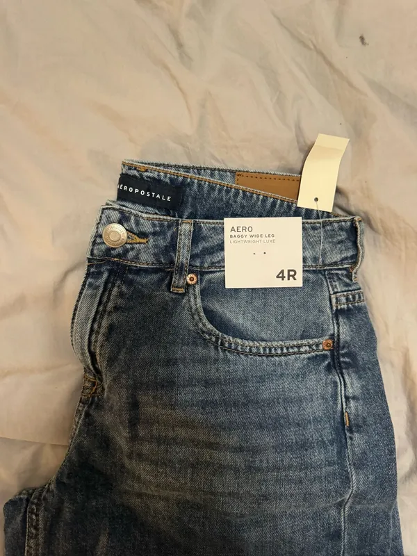 Aeropostale Jeans Baggy Low-Rise medium wash 4R - Image 2