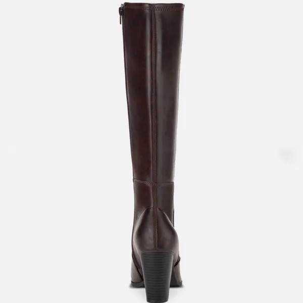 Style & Co Elegant Brown Knee-High Women's Boots Size 7W Extra Wide Calf - Image 3
