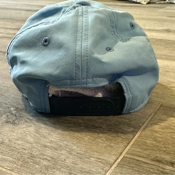 Southern Tide Baseball Cap Rubber Logo Light Coastal Blue Hat Unisex - Image 2