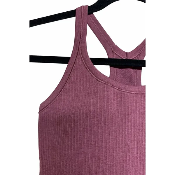 Lululemon Ebb to Street Tank Top Burgundy Women's Size‎ 4 - Image 7