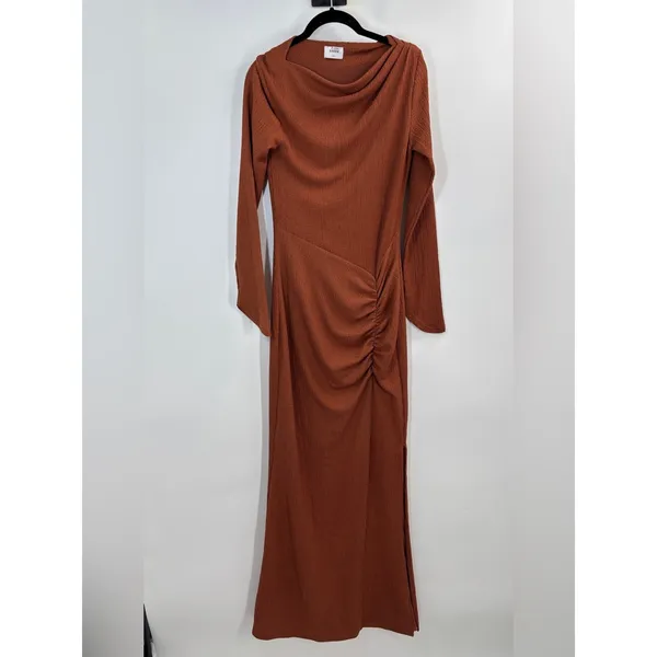 Suboo Jacqui Maxi Dress Brown - Image 4