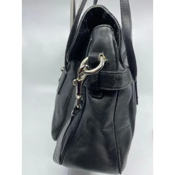 COACH Medium/ Large Leather Black Shoulder Bag - Image 9