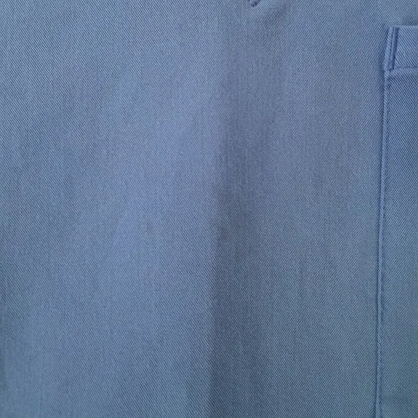 Figs Catarina One-Pocket Scrub‎ Top Blue Short Sleeve Scrub Shirt Size Large - Image 5