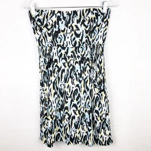 STS Blue Mini Strapless Dress Size Small - Image 2