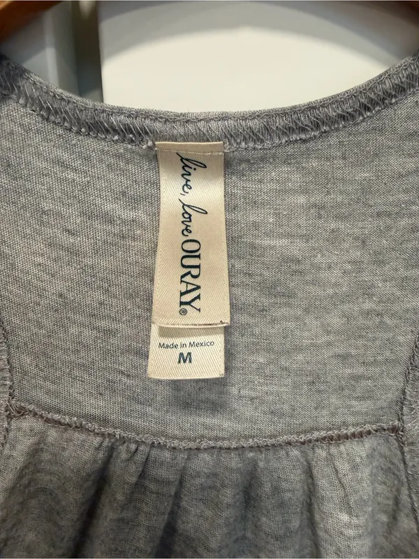 Yoga-Inspired Gray Racerback Tank - Image 3