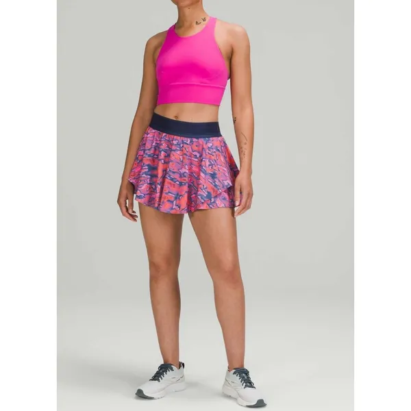Lululemon‎ Court Rival High Rise Skirt Size 10 Chroma Clash Multi / Mineral Blue - Image 2