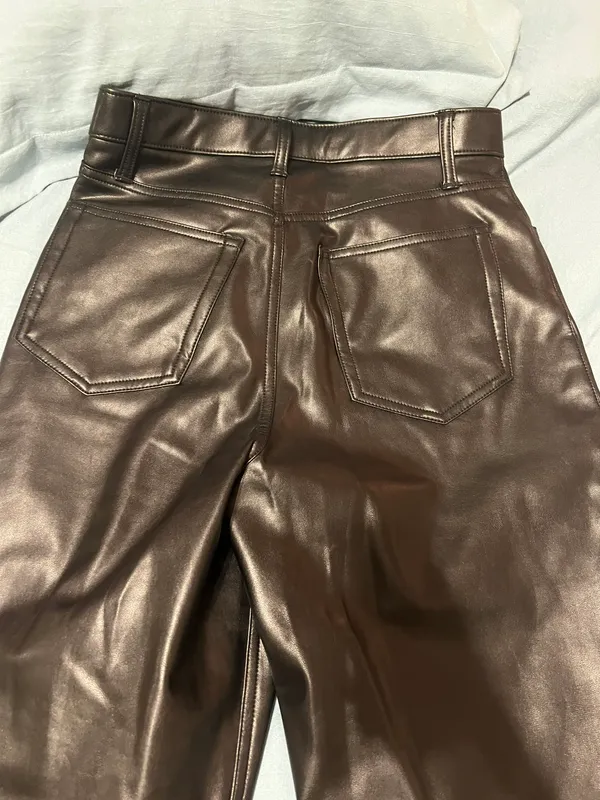 Abercrombie Leather Pants - Image 5