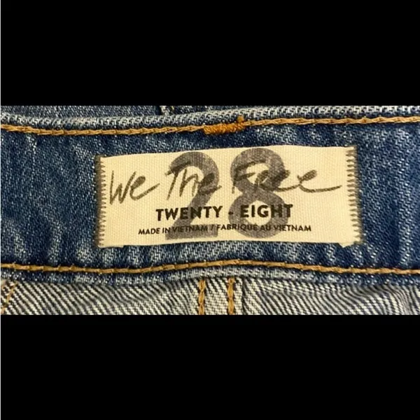 We The Free Cosmico denim skirt. Size 28 - Image 8
