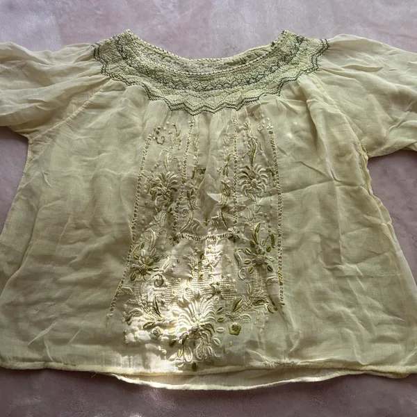 Embroidered blouse, boho blouse - Image 2