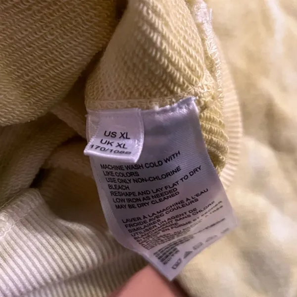 Pilcro Anthropologie Elayna Tie-Dye Sweatshirt Size XL NWT - Image 5